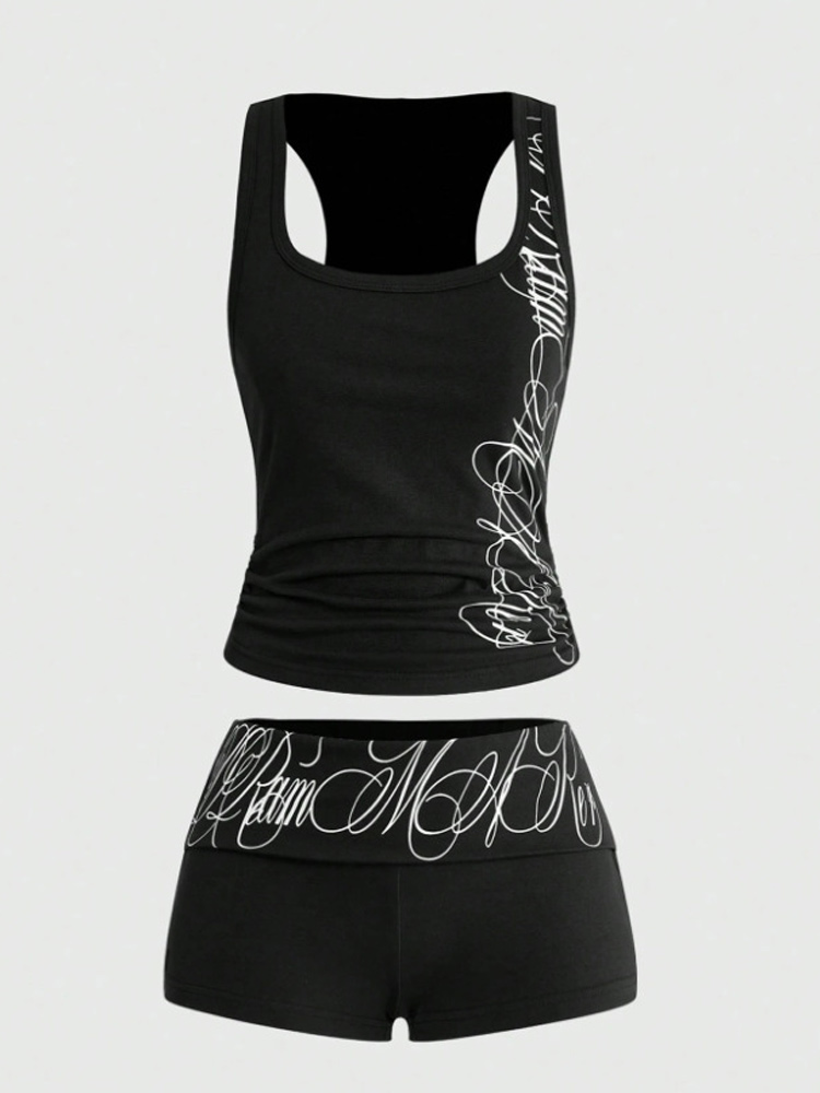 Summer Women's Y2K Street Spor - Suspender Tank Top ulasan dan harga
