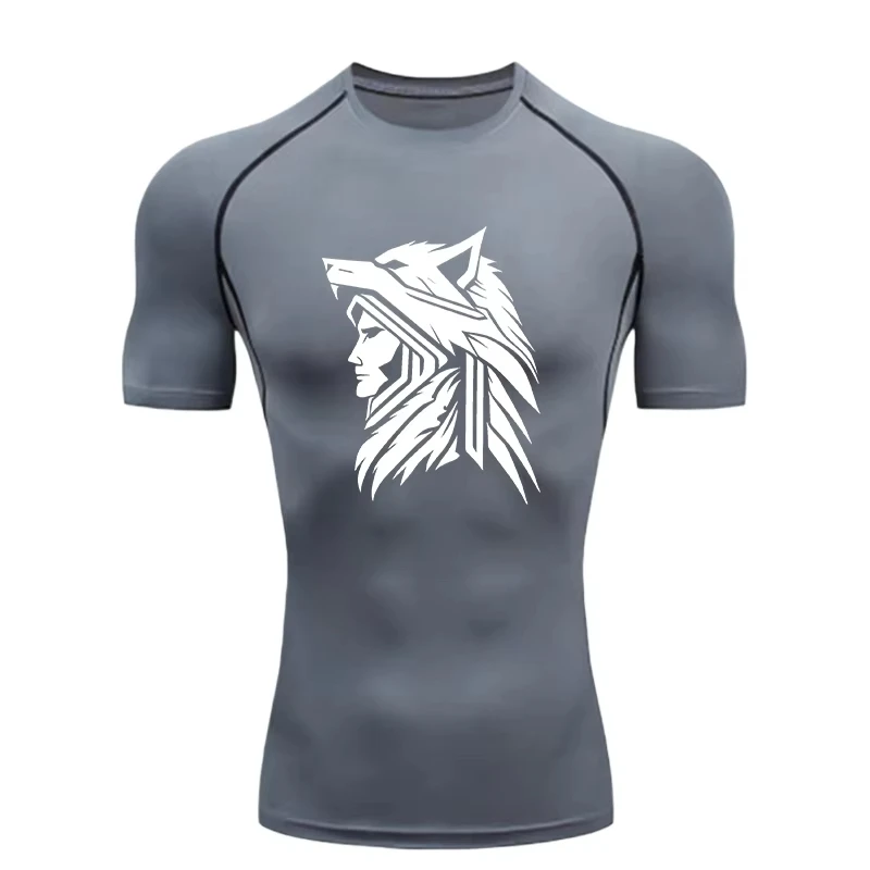 Wolf Knight Design 2026 Men’s  - Compression Shorts Athletes ulasan dan harga